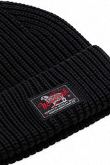 Woolrich Berretto WM Patch Beamie / Nero