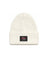 Woolrich Berretto WM Patch Beamie / Panna