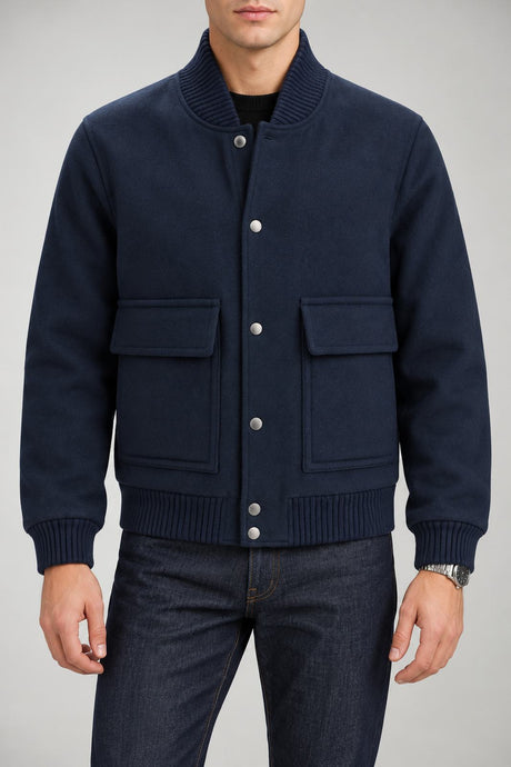 Woolrich Bomber Uomo Double Wool Bomber