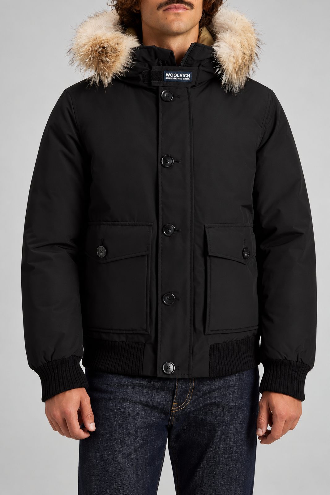 Woolrich Bomber Uomo in Ramar Cloth