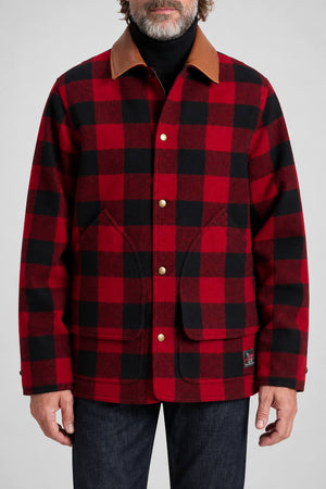 Woolrich Cappotto Uomo Barn Check