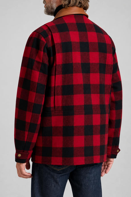 Woolrich Cappotto Uomo Barn Check