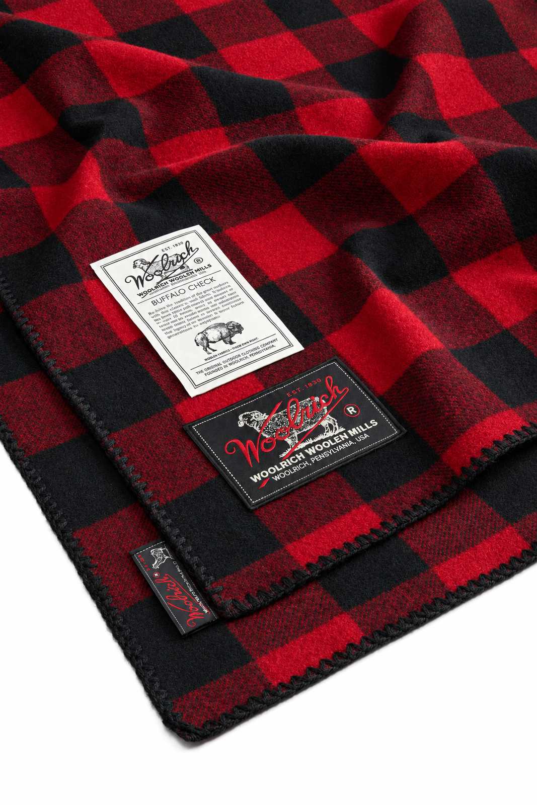 Woolrich Coperta WM Buffalo Check Blanket