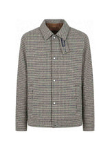 Woolrich Giacca Uomo Wool Check Keating Shirt Jacket