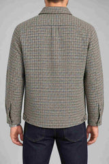Woolrich Giacca Uomo Wool Check Keating Shirt Jacket