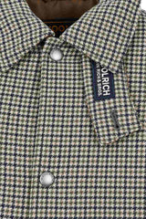 Woolrich Giacca Uomo Wool Check Keating Shirt Jacket