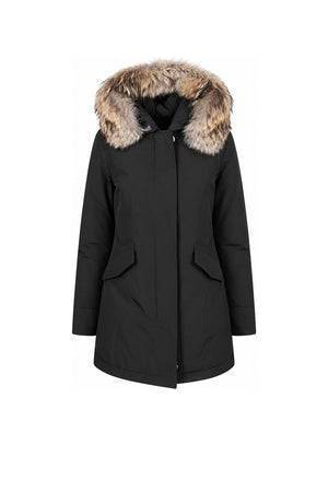 Woolrich Parka Donna Artic Raccoon / Nero