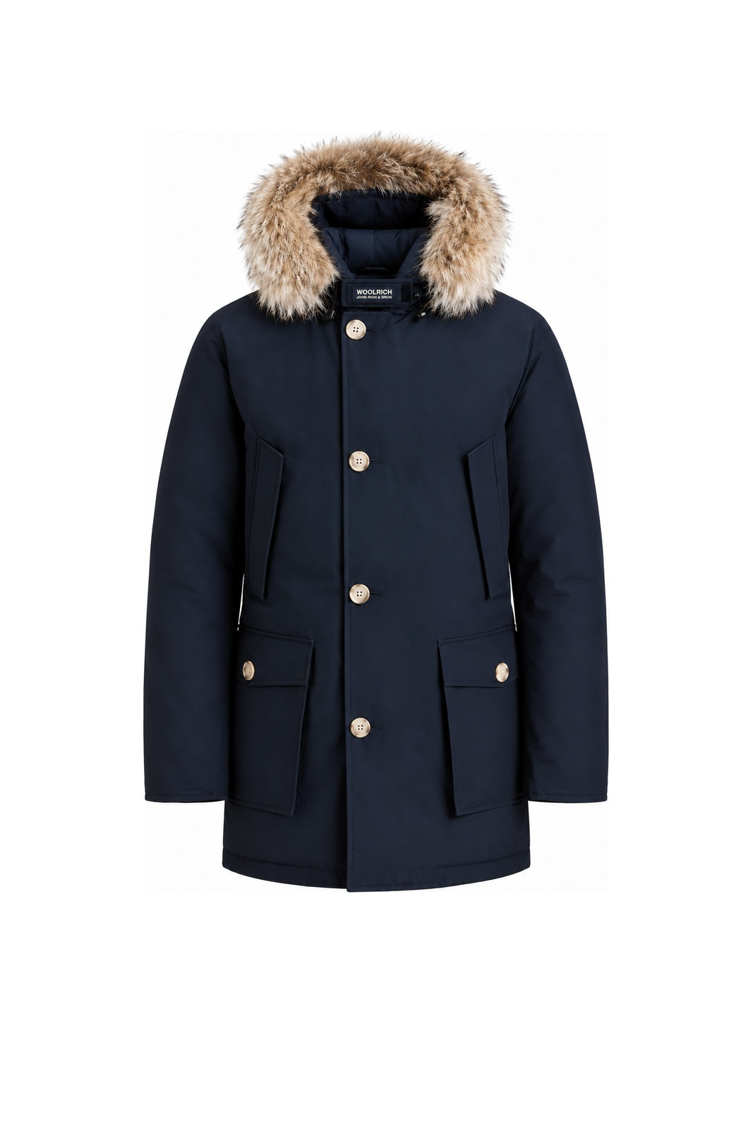 Woolrich Parka Uomo Artic Detachable Fur / Melton Blue
