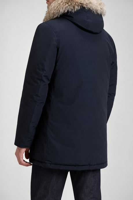 Woolrich Parka Uomo Artic Detachable Fur / Melton Blue