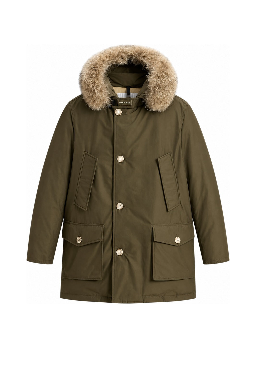 Woolrich Parka Uomo Artic Detachable Fur / Verde Militare