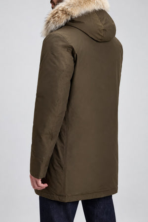 Woolrich Parka Uomo Artic Detachable Fur / Verde Militare