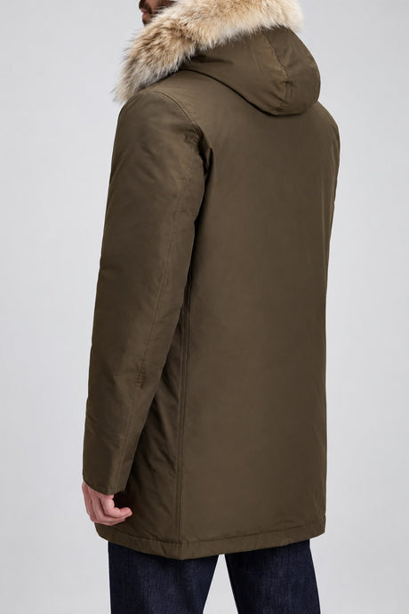 Woolrich Parka Uomo Artic Detachable Fur / Verde Militare