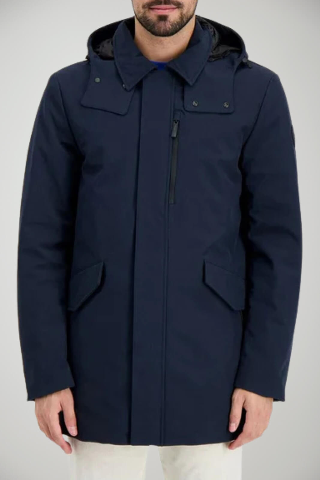 Parka da uomo Woolrich Barrow con cappuccio