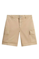 Bermuda cargo da uomo Woolrich in cotone