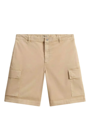Bermuda cargo da uomo Woolrich in cotone