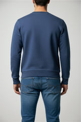 Felpa da uomo Woolrich a girocollo effetto stone washed