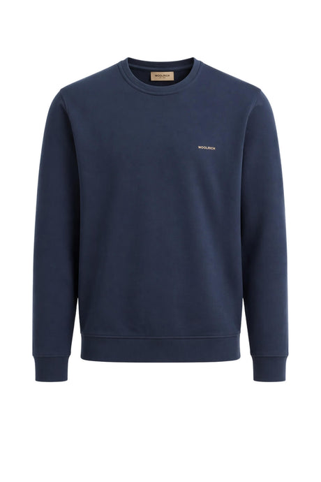 Felpa da uomo Woolrich in cotone girocollo