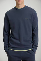 Felpa da uomo Woolrich in cotone girocollo