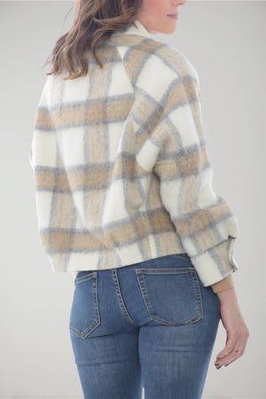 Woolrich COZY WOOL OVERCAMISA chaqueta de mujer