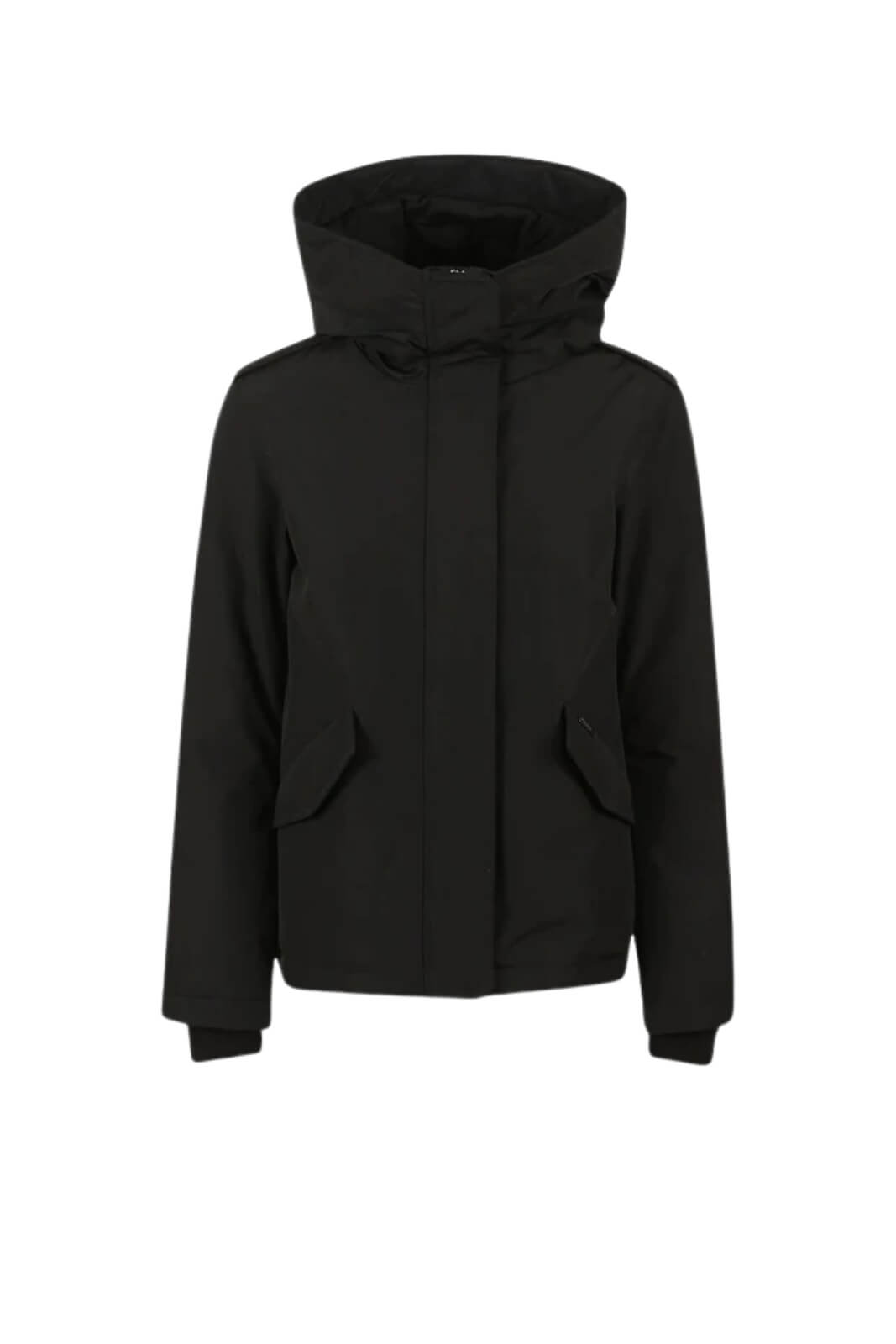 Giubbino da donna Woolrich in ramar con cappuccio