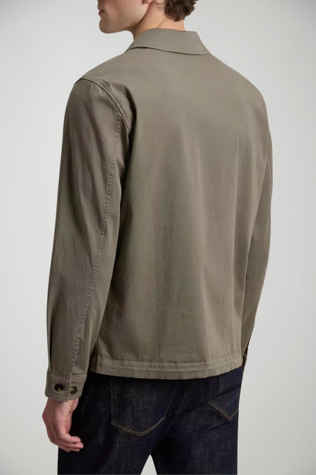 Giacca in cotone Woolrich da uomo overshirt
