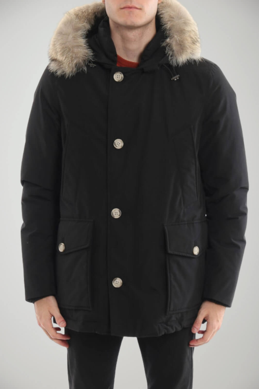 Parka da uomo Woolrich Anorak in cordura