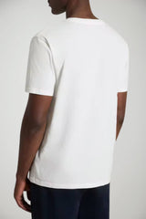 T-shirt da uomo Woolrich in cotone a maniche corte