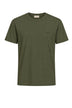 T-shirt da uomo Woolrich in cotone a maniche corte con logo