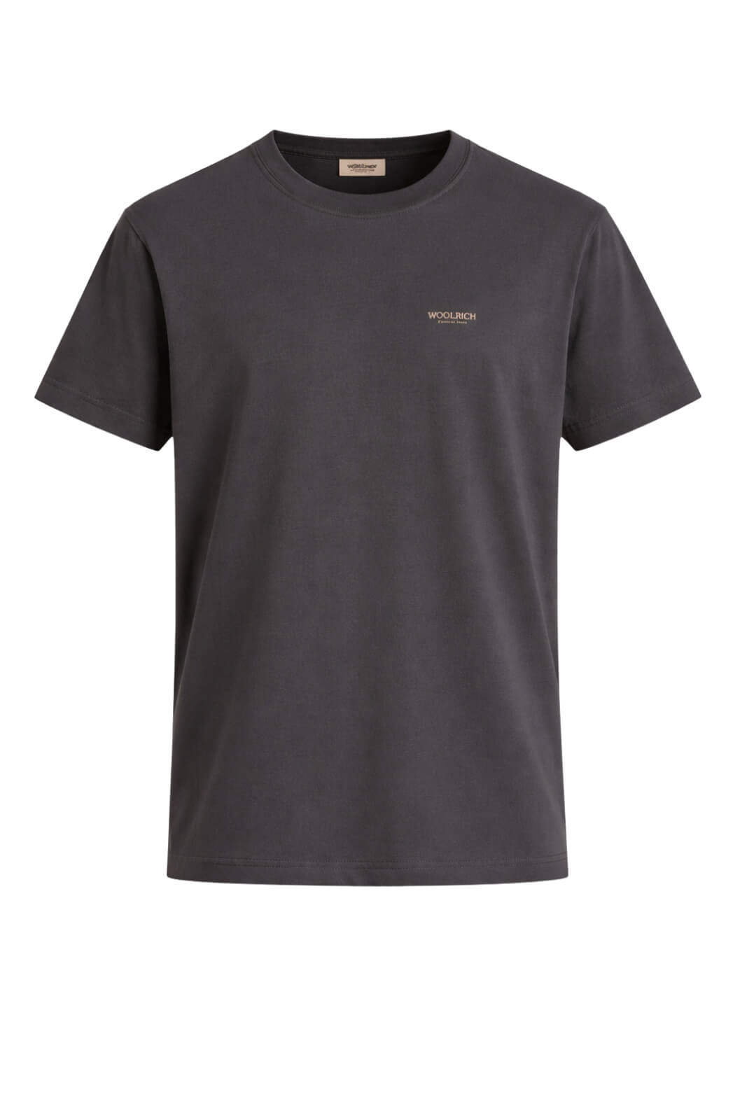 T-shirt da uomo in cotone Woolrich a girocollo