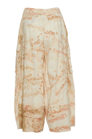 Pantalone donna cargo tie dye retro