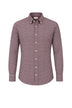 Xacus Camicia Uomo Check in Cotone Tailor Fit