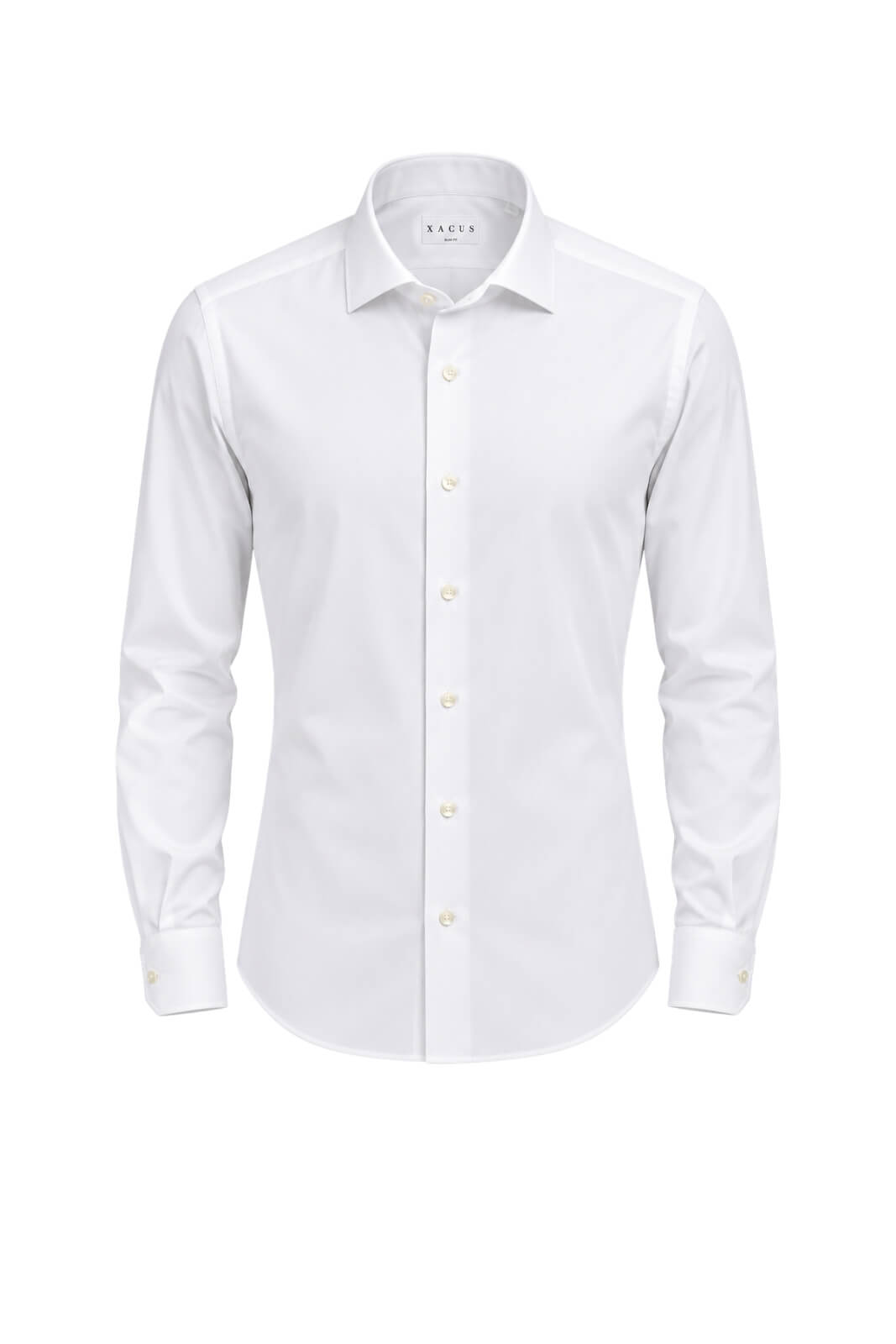 Xacus Camicia Uomo Slim Fit in cotone stretch