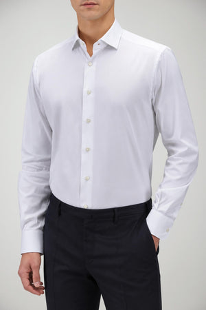 Xacus Camicia Uomo Slim Fit in cotone stretch