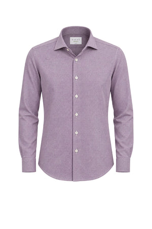 Xacus Camicia Uomo Travel rigata Tailor Fit