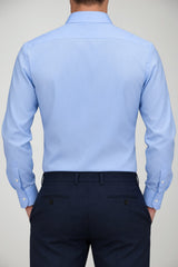 Xacus Camicia Uomo micropattern Tailor Fit