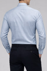 Camicia da uomo Xacus a righe in micro pattern