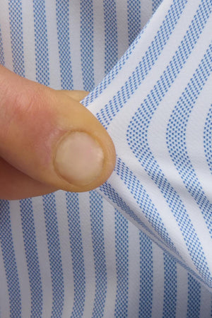 Camicia da uomo Xacus a righe in micro pattern