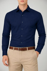 Camicia da uomo Xacus con bottoni slim fit