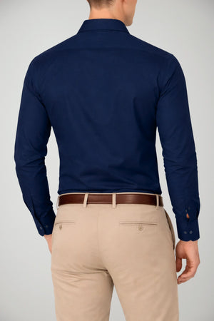 Camicia da uomo Xacus con bottoni slim fit