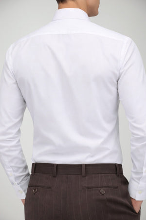 Camicia da uomo Xacus in cotone stretch