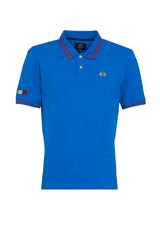 La Martina Men's Polo Shirt with Stripes on the Hems