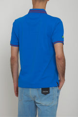 La Martina Men's Polo Shirt with Stripes on the Hems