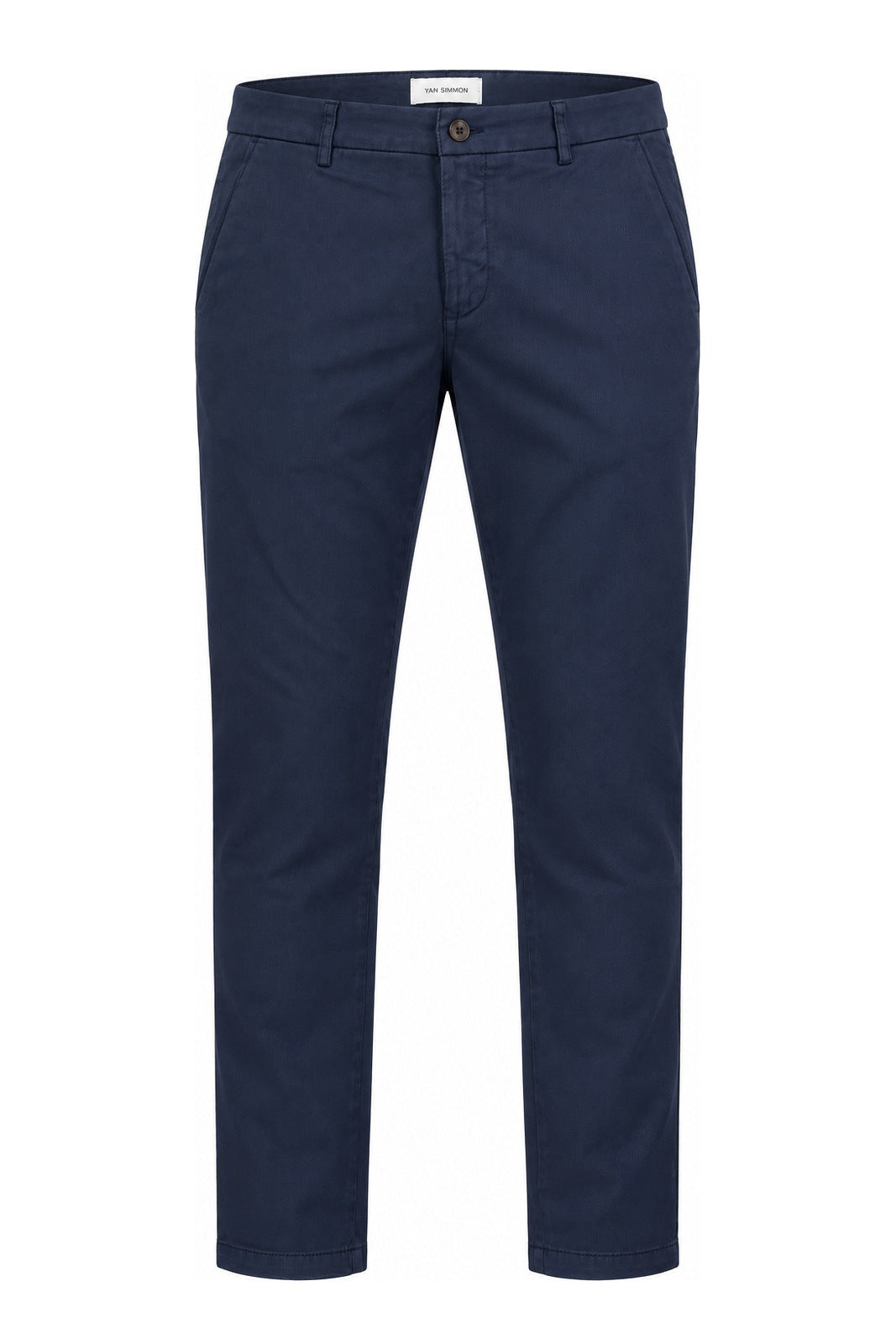 Yan Simmon Pantaloni Uomo Chino in Microlavorazione