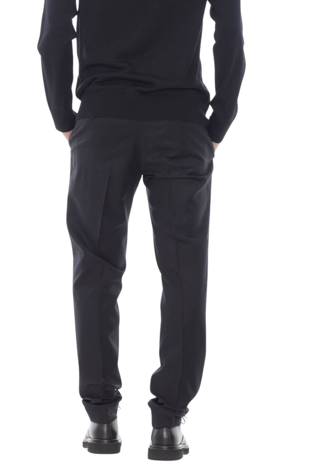 Incotex pantaloni uomo con pinces