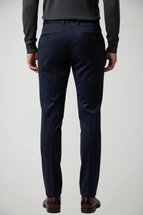 Pantaloni da uomo Zanella dal taglio sartoriale in lana