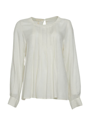 Blusa da donna Zhelda con dettaglio plissè fronte