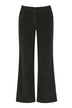 Pantaloni da donna Zhelda a palazzo in velluto a coste
