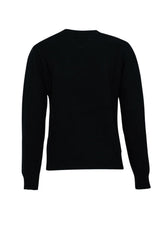 MC2 Saint Barth Women's T-Shirt with Embossed Lettering I Am Black