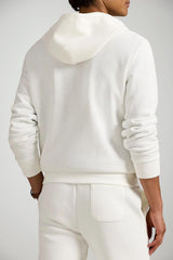 Felpa uomo firmata Polo Ralph Lauren con cappuccio e chiusura con zip.