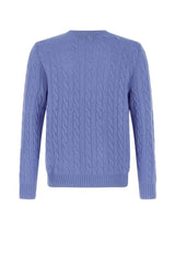 Polo Ralph Lauren Maglia uomo con lavorazione a trecce e logo Pony sul petto